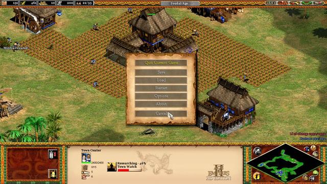 Age of Empire 2 Indonesia - Nostalgia game jadul, Versus AI bot Hardest смотреть онлайн