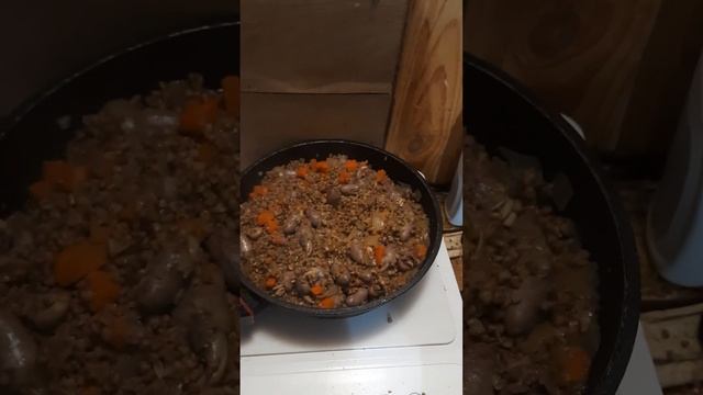 Готовлю дома Сердечки тушенные с гречкой смотреть онлайн