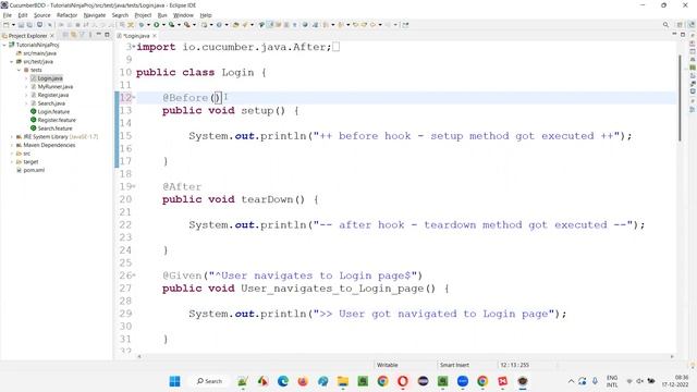 Hooks and value attribute (Cucumber BDD - Part 32) смотреть онлайн