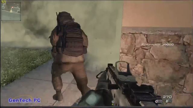 Modern Warfare 2 on Asus G73JW 1920x1080 AA off смотреть онлайн