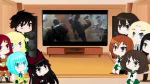 Girls und Panzer and GATE react to random videos | Gacha Club Reaction Part 22