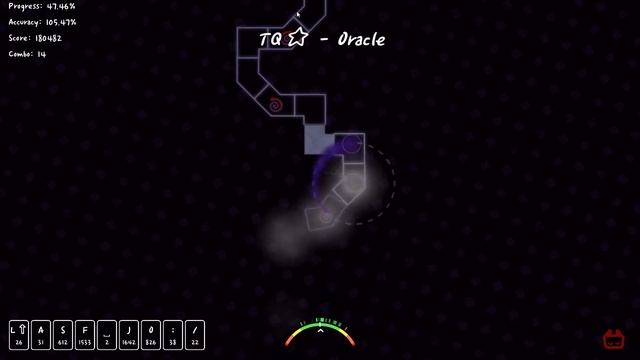 [ADOFAI CUSTOM] TQ☆ - Oracle [Map By Lupel_2] смотреть онлайн
