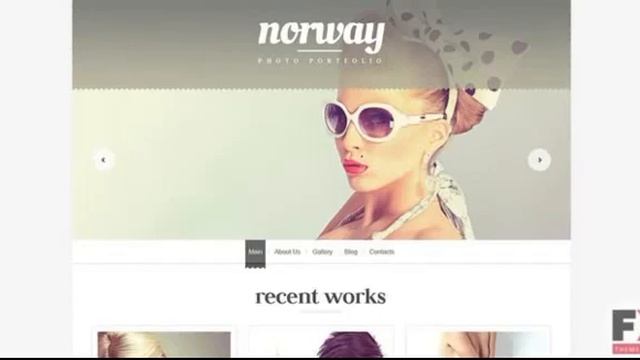 Preview Photographer Portfolio Responsive WordPress Theme TM смотреть онлайн