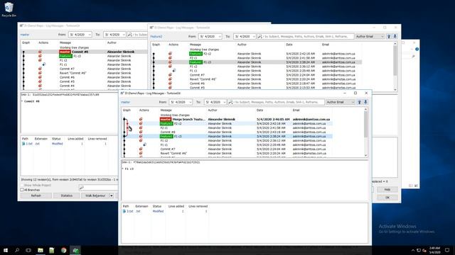 Работа с Git репозиторием при помощи TortoiseGit ч1 смотреть онлайн