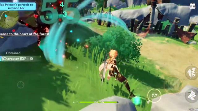 GENSHIN IMPACT gameplay on ONE PLUS 8 смотреть онлайн
