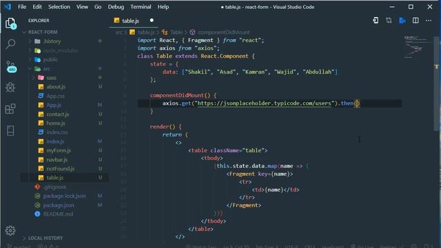 ReactJS Tutorials (19) Fetch Data From API [Urdu/Hindi] смотреть онлайн