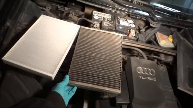 2002-2008 Audi A4 Cabin Air Filter Replacement (B6/B7) смотреть онлайн