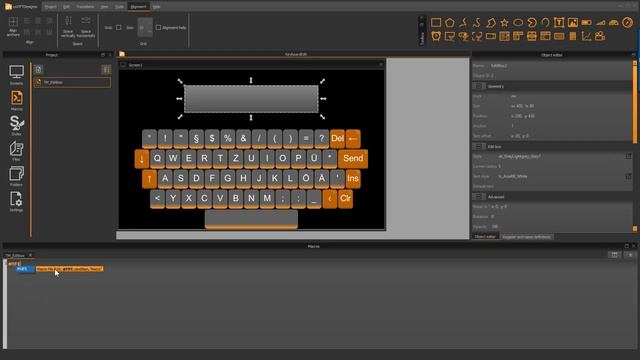 uniTFTDesigner - Keyboard and input box смотреть онлайн