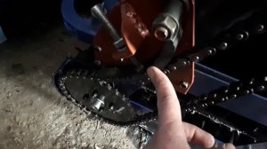 Натяжитель цепи на бурлак