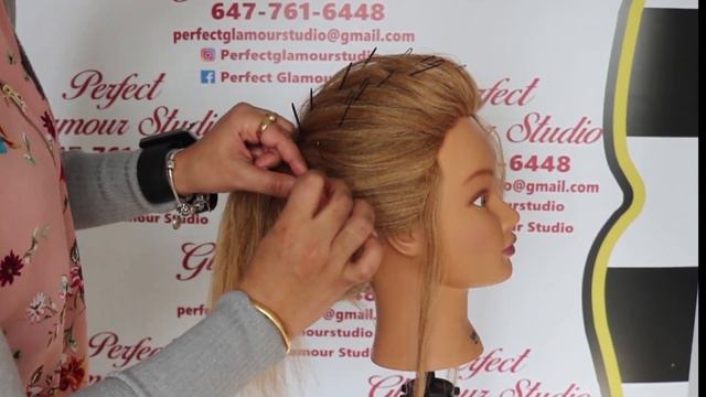 Simple low Bun | Easy Hairstyle | Russian Hairstyle | Style 2 - Perfect Glamour Studio смотреть онлайн