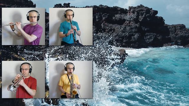 Pirates of the Caribbean - Klaus Badelt arr. Michael Sweeney - Virtual Concert Band by Taylor Cobb смотреть онлайн