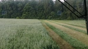 НОВАЯ САМОХОДНАЯ КОСИЛКА JOHNDEERE W 235, обзор, продолжаем покос люцерны