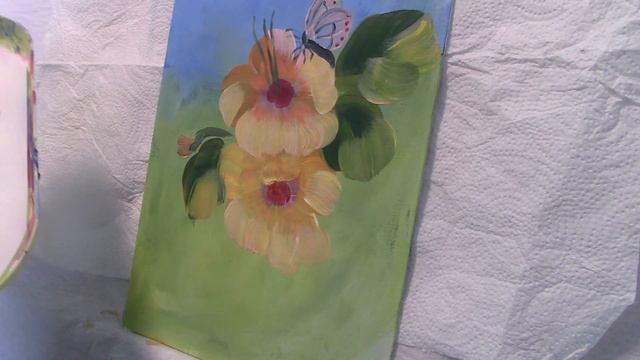 My First Attempt At Hibiscus Flowers Beginner Flowers