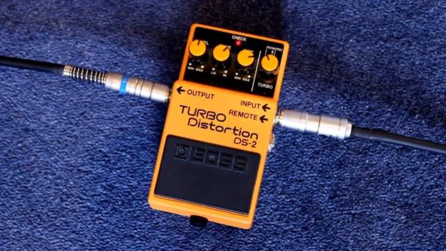 Настройка педальки Boss DS 2 Turbo Distortion смотреть онлайн