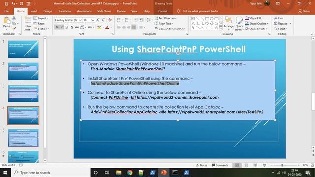 Enable Site Collection level App Catalog in SharePoint Online | PnP PowerShell | Office365 CLI смотреть онлайн