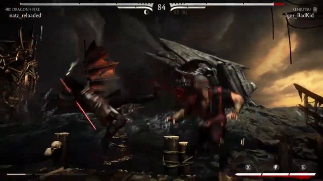 Mortal Kombat X - Liu Kang Vs Kenshi - multiplayer (the Kove Arena) смотреть онлайн