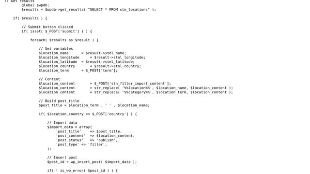 Wordpress: wp_insert_post bulk import 500 server error смотреть онлайн