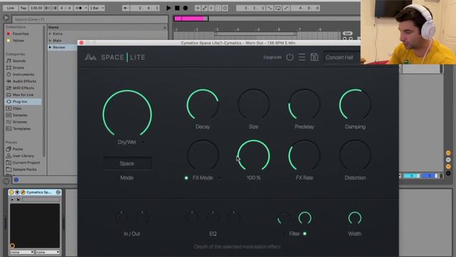 Cymatics Space Lite - FREE Reverb, Flanger, Phaser & Chorus VST Plugin