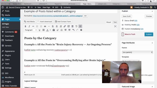 Cat List WordPress Plugin Video Tutorial - Client Tips смотреть онлайн
