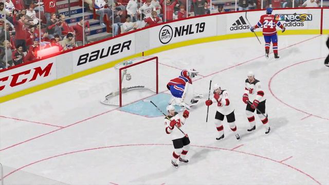 NHL 19 - New Jersey Devils vs Montreal Canadiens - E.C. Quarterfinals Game 2 смотреть онлайн