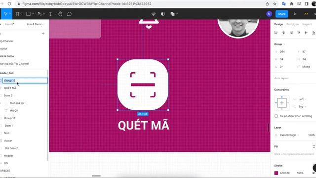 Build Momo App Header Animation Tool in Figma смотреть онлайн