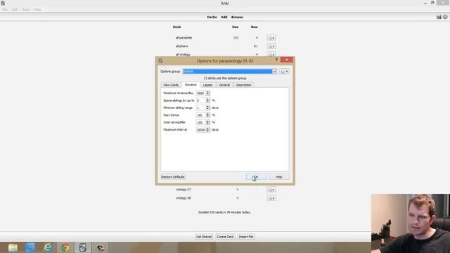 Changing Anki Interval Modifier to Accommodate more Frequent Examminations смотреть онлайн