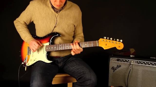 Fender Stratocaster 1960 '60 Relic Sunburst - SOLD- demo2 смотреть онлайн