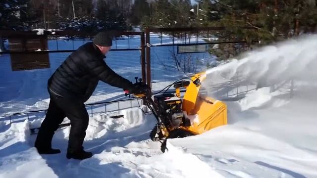 Снегоуборка СНТ "Медведица" 23-24 февраля, 2018. смотреть онлайн