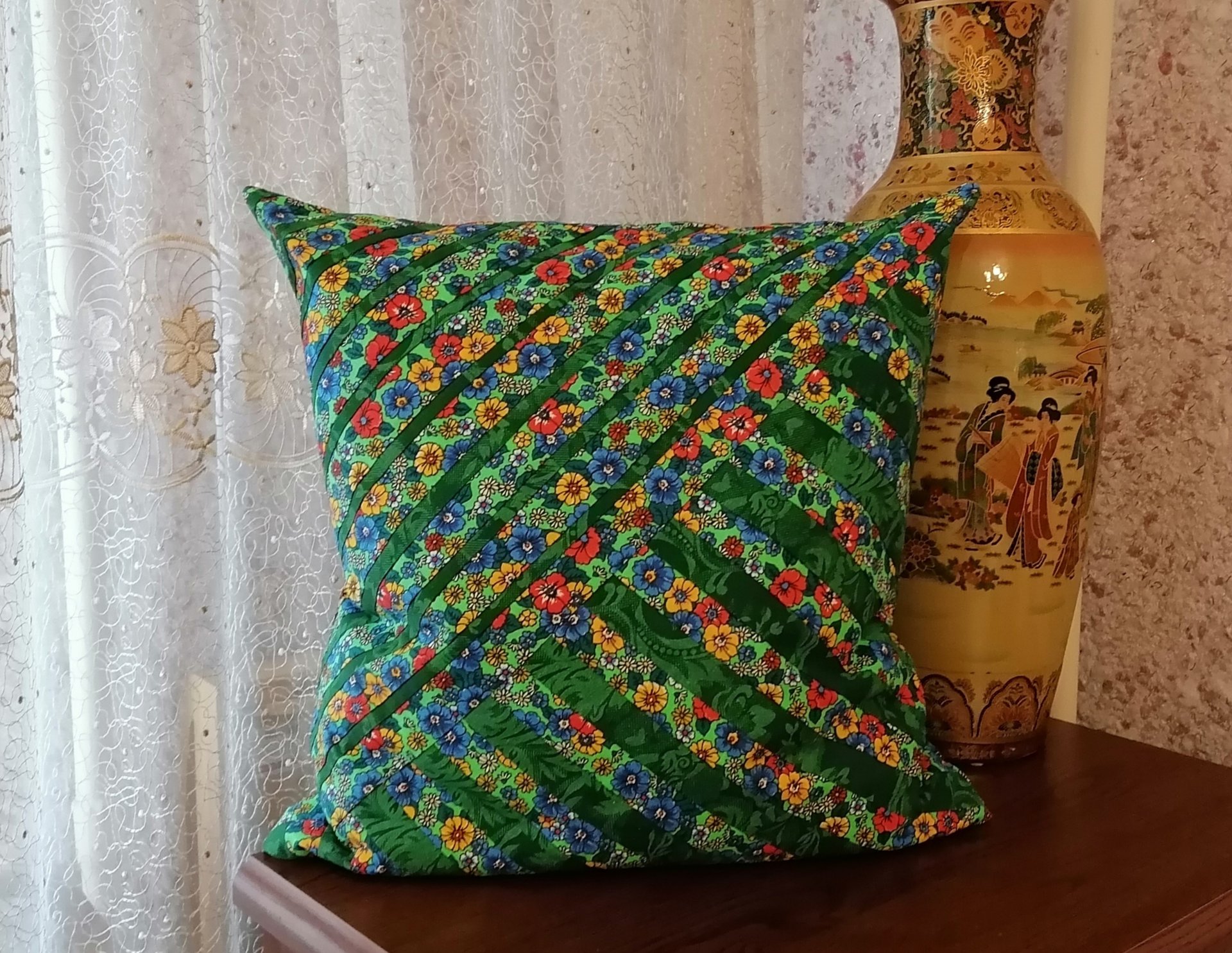 Декоративная наволочка своими руками смотреть онлайн