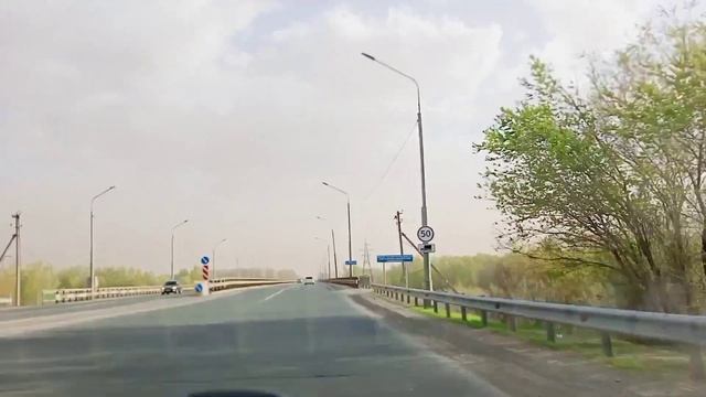 Автопрогулка Оренбург|5 мая 2022 года| Всю область накрыло пылью смотреть онлайн