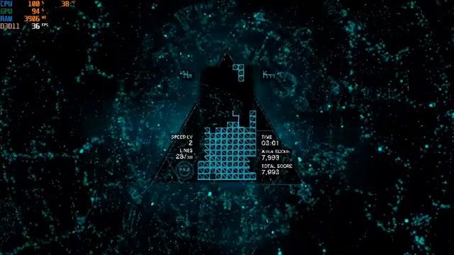 Tetris Effect on Low End PC AMD 1 GB GPU смотреть онлайн