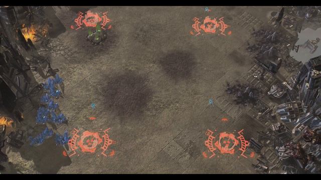 StarCraft Mass Recall 8.0.1 Enslavers Redux 3b Playing with Fire (Destroy the Cerebate) смотреть онлайн