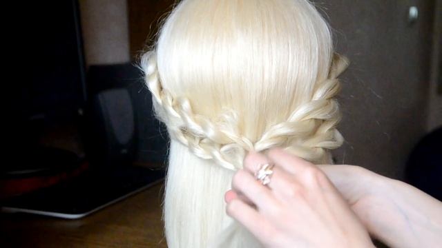 Романтическая прическа в греческом стиле смотреть онлайн