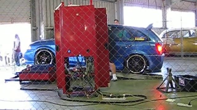 Ford Laser SR2 (threat) winning a dyno comp смотреть онлайн