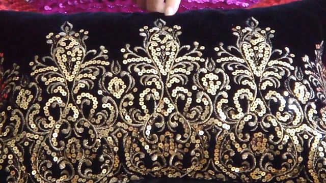 Sequin pillow designs & embroidered pillow. Ameynra style home decor. София Голдберг смотреть онлайн