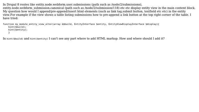 Drupal: How do I add elements to a node view? смотреть онлайн