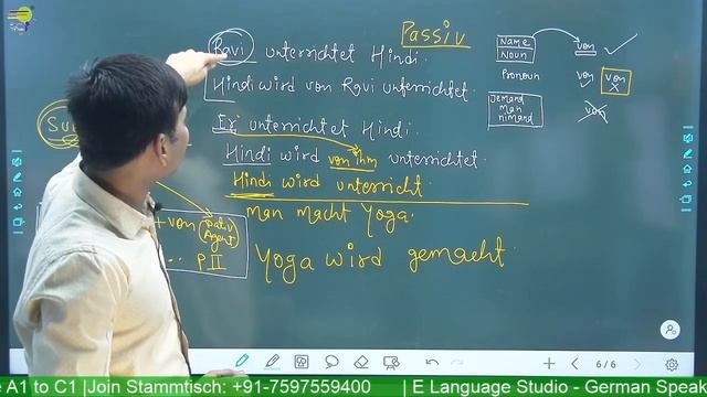 Use of ,,von'' in Passive | German Grammar in Hindi | Passive voice in German | A2 | Learn German смотреть онлайн