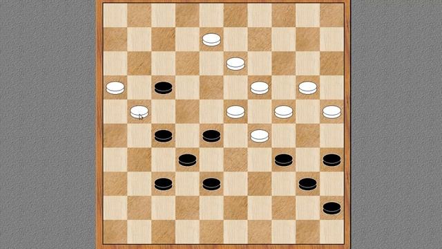 Jeu de Dames - draughts. Combinaisons de Baba Sy pour débutants. смотреть онлайн