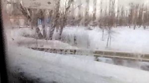 Поездка на автобусе Маз 203. Маршрут 306.
