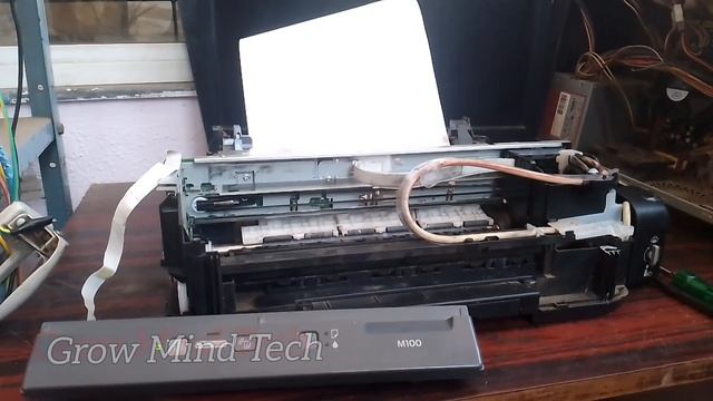 Epson m-100 & m-105 printer paper jam error //simple solution//money saving trick смотреть онлайн