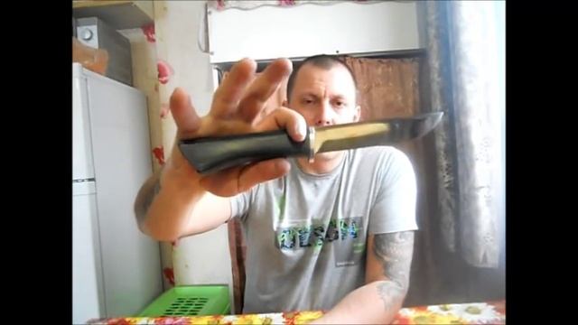 Самодельный нож "Стрела". смотреть онлайн