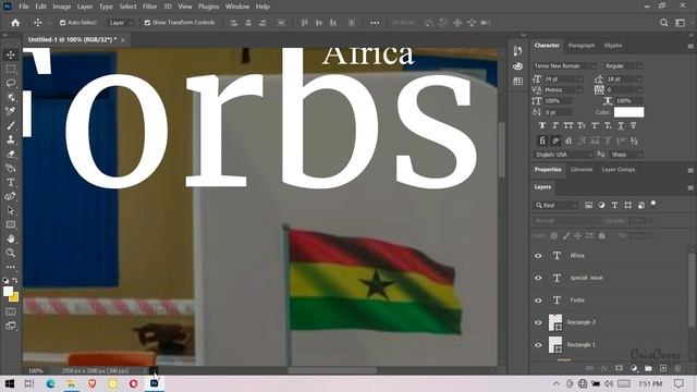 ADOBE PHOTOSHOP: How to Design the cover of a magazine смотреть онлайн