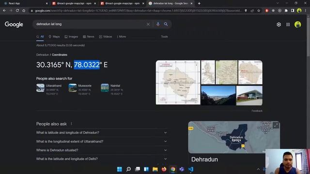 React Google Map API || Integrate Google Map || Part-1 #reactjs #reactGoogleMap #googlemaps смотреть онлайн