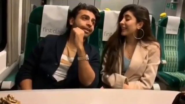 Mawra hocane and farhan singing a song 💝💝 смотреть онлайн