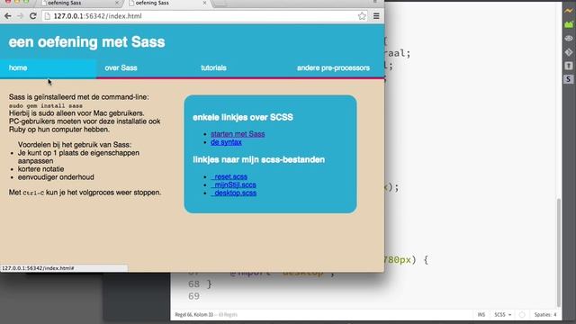 Werken met Sass 5: media queries смотреть онлайн
