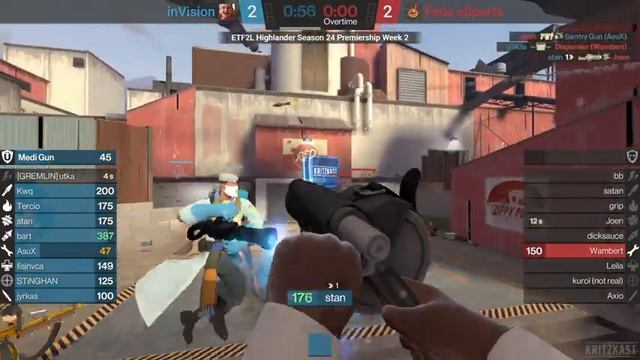ETF2L Highlander S24 Prem W2: inVision vs. Feila eSports [TF2 esport] смотреть онлайн