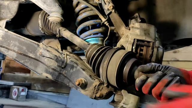 Снятие переднего привода Тойота Тундра 2008 смотреть онлайн