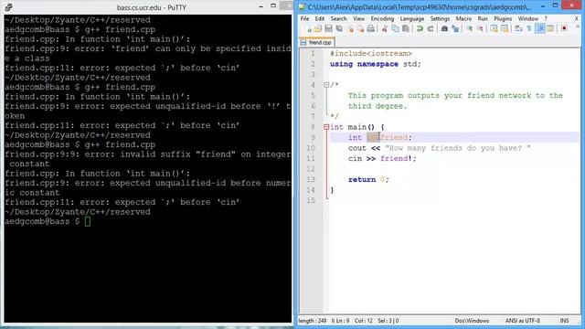 Programming example: Identifiers смотреть онлайн