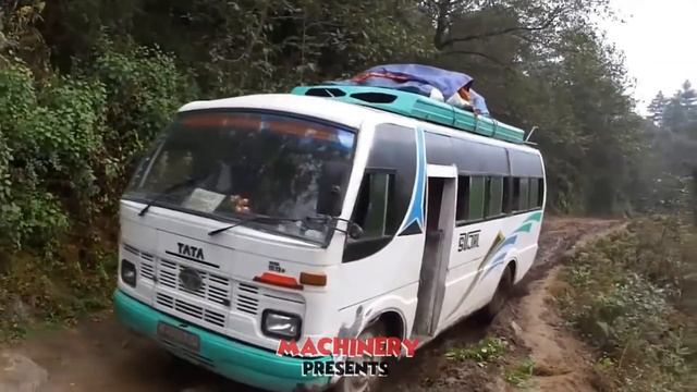 Top 10 Bus Vs Dangerous Road! Idiots Insane Bus Driving skills! смотреть онлайн