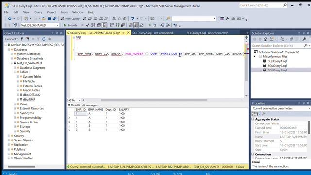 Removing Duplicates from Table(SQL SERVER) смотреть онлайн